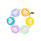Jumbo Hearts & Smiles Bracelet Set