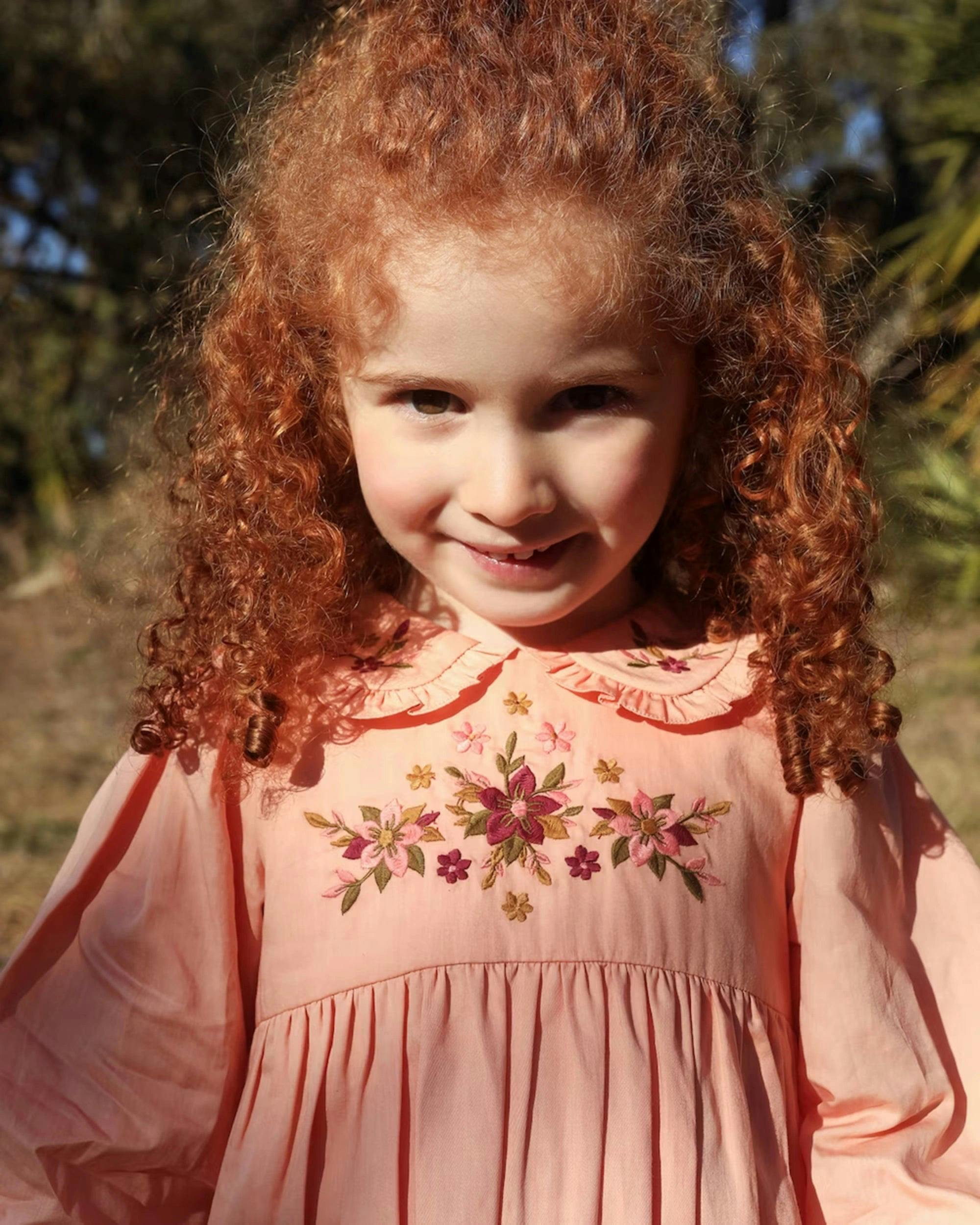 Marguerite Dress - Blush Pink