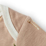 Mushroom Organic Cotton Long Sleeve One Piece