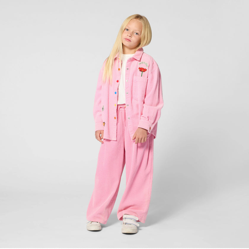 Pink Corduroy Shirt