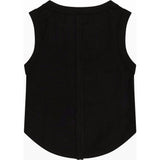 Tenly Rayon Rib Exposed Seam Tank Top