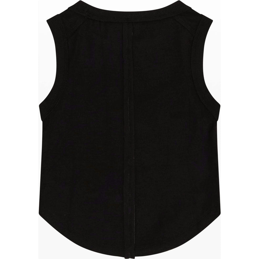 Tenly Rayon Rib Exposed Seam Tank Top