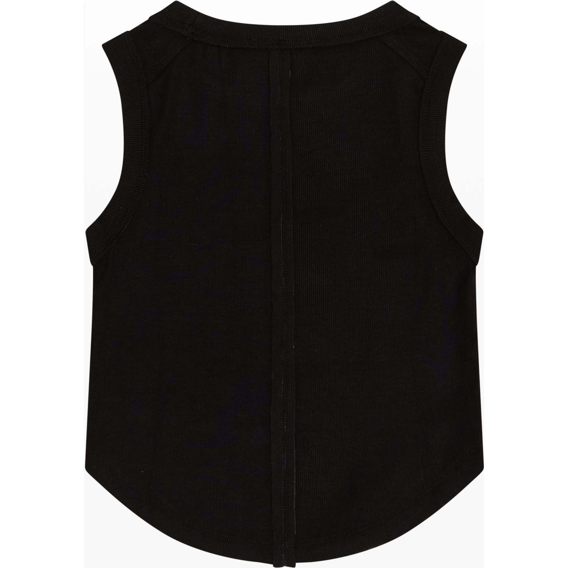 Tenly Rayon Rib Exposed Seam Tank Top