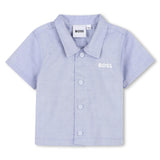 Light Blue Textured Baby Set