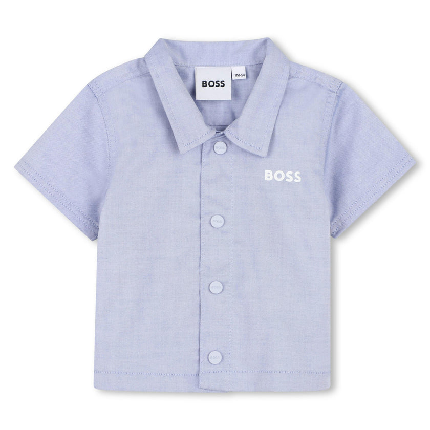 Light Blue Textured Baby Set