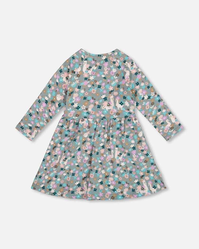 Half Button Organic Cotton Dress