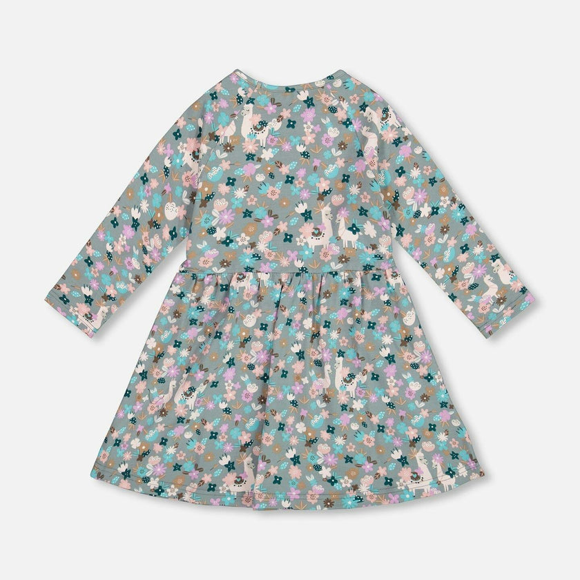 Half Button Organic Cotton Dress