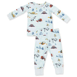 Snow Cats - Long Sleeve Loungewear Set