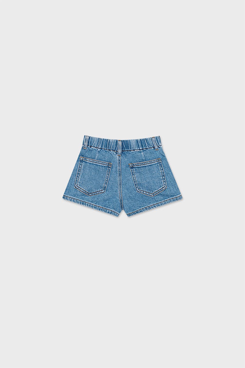 Cotton Denim Short