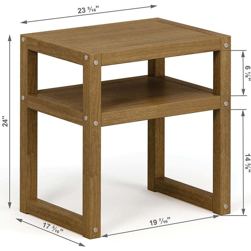 P'kolino Urban Wood Nightstand - Natural Oak