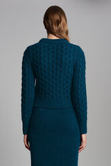 AMARA SWEATER | REGAL GREEN