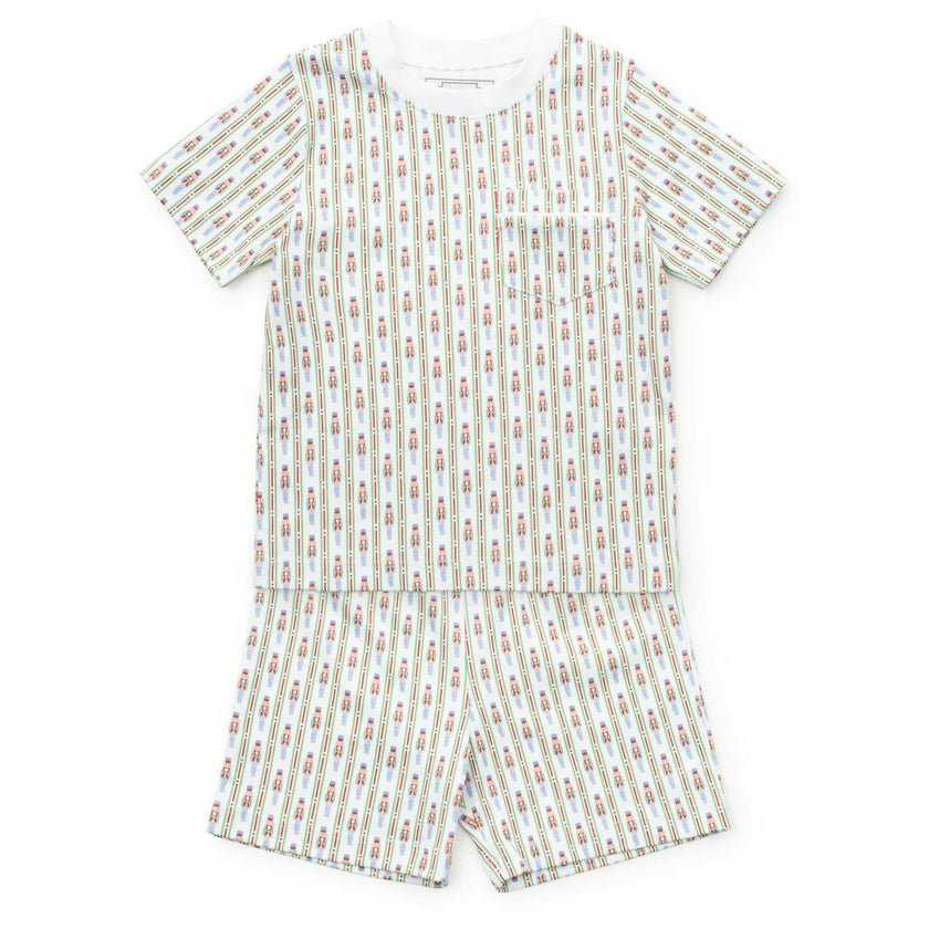 Charles Boys' Short Set - Nutcracker Stripe