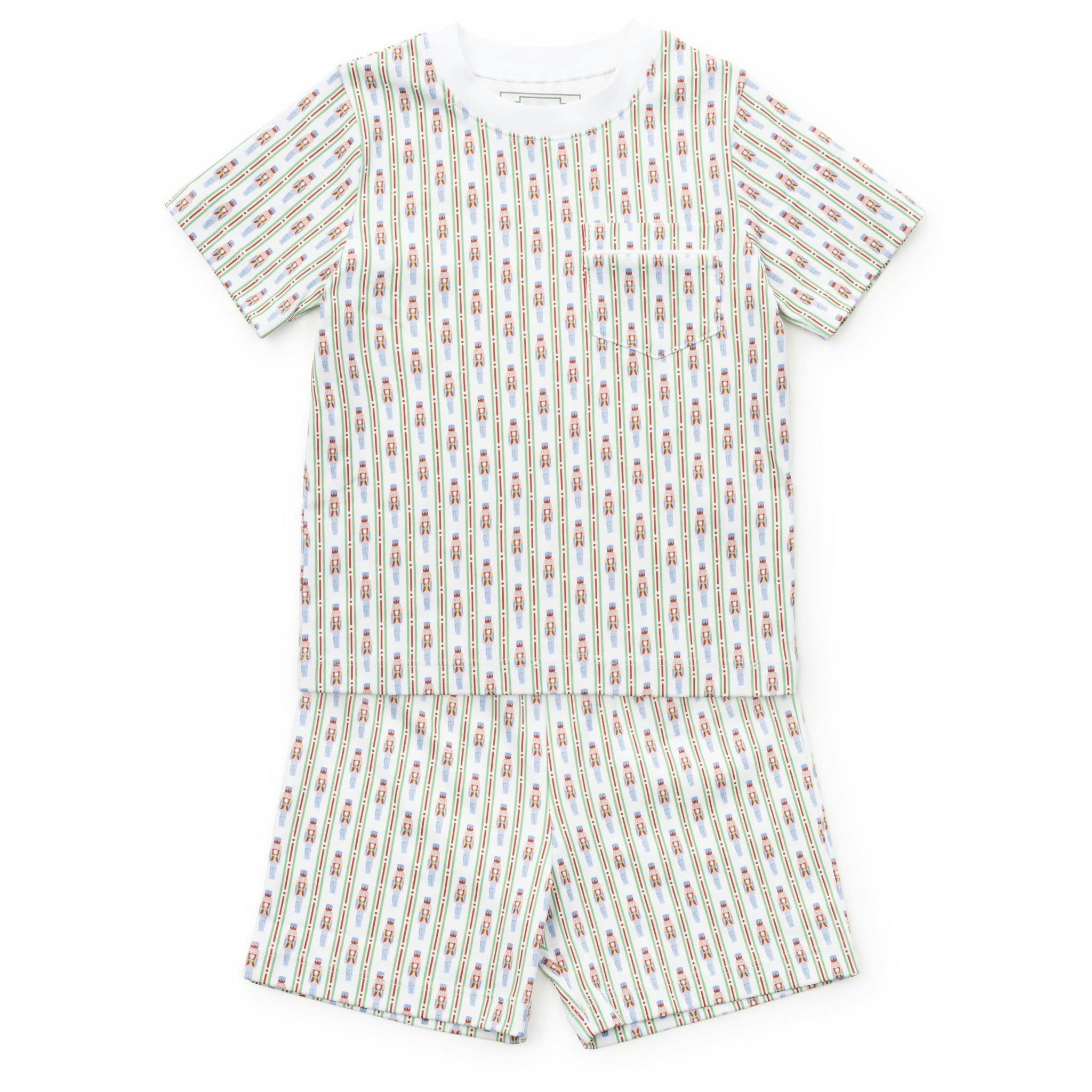 Charles Boys' Short Set - Nutcracker Stripe