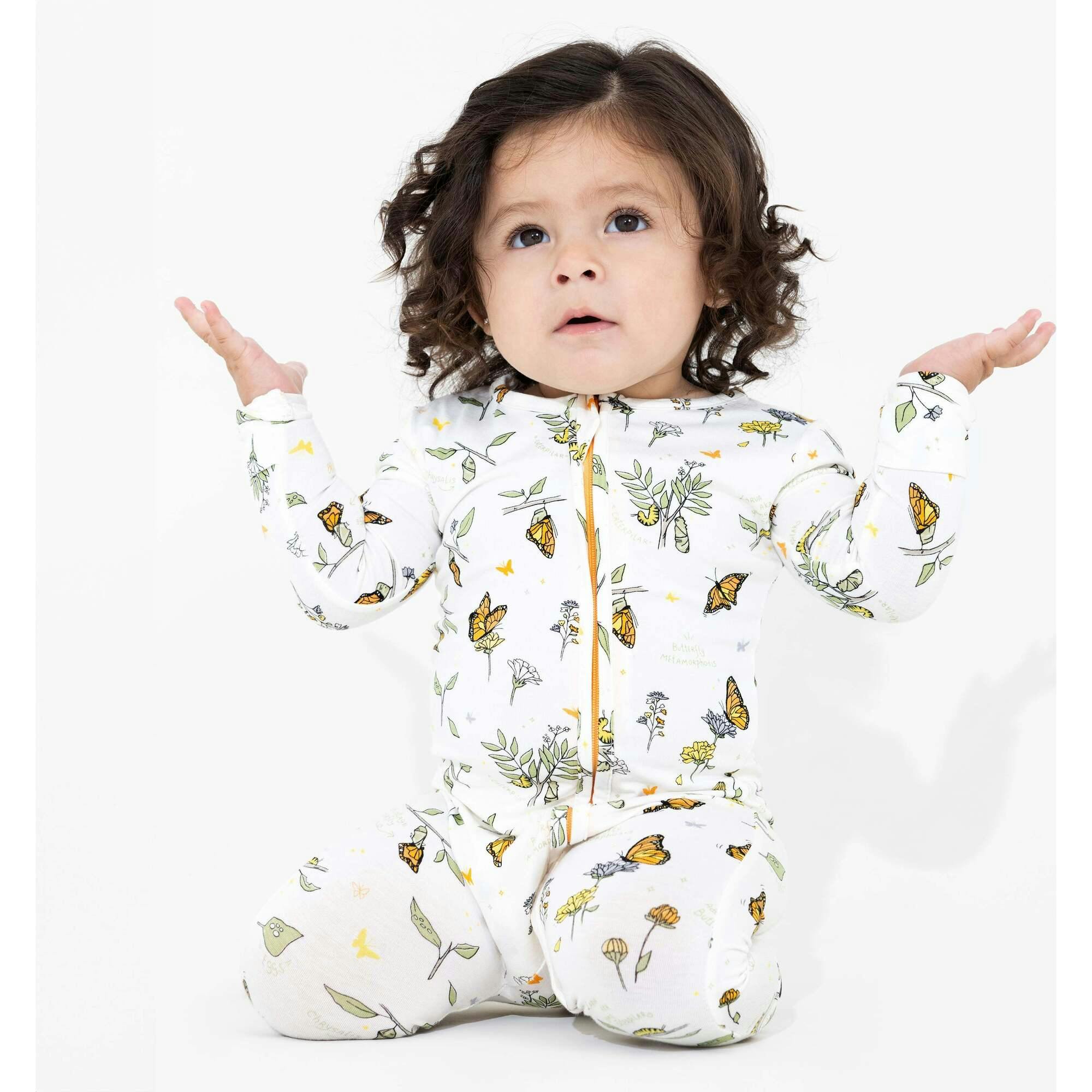 Monarch Bamboo Convertible Footie