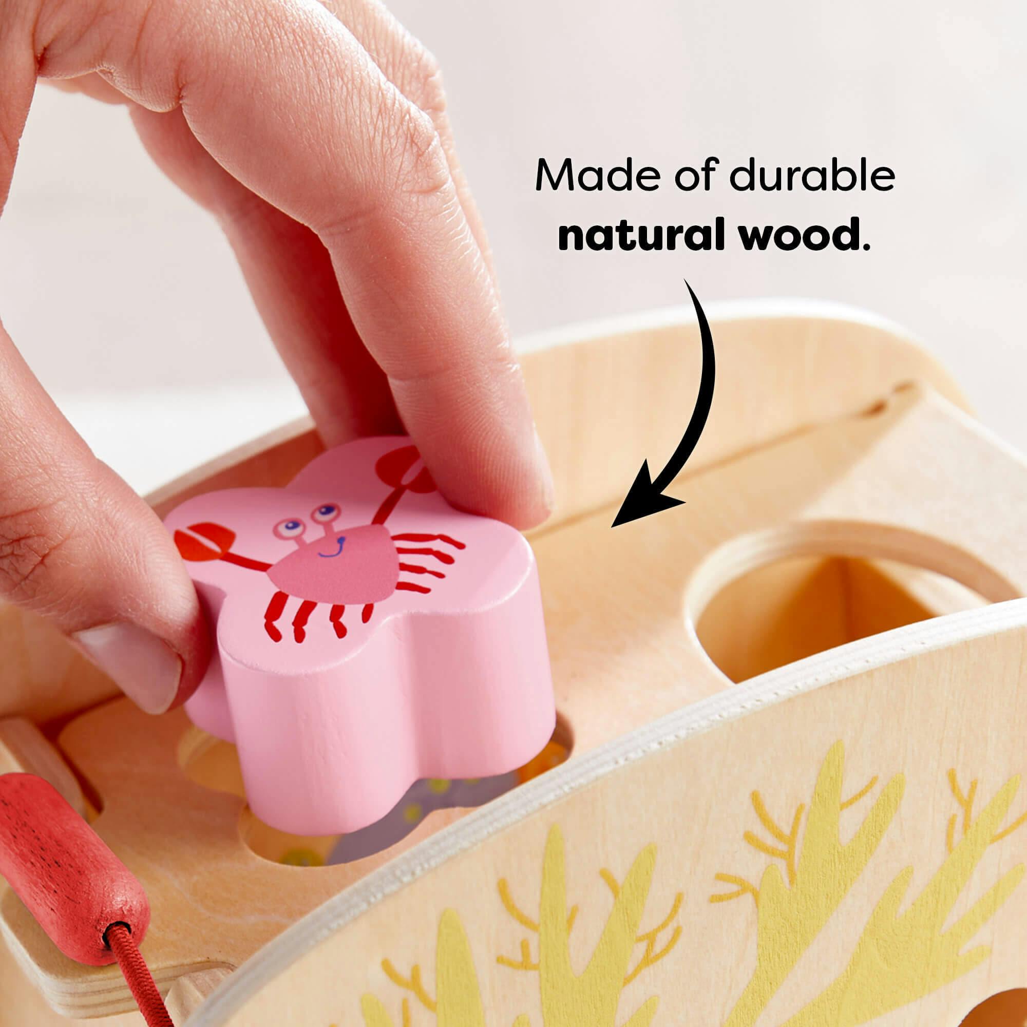 Underwater World Wooden Shape Sorter