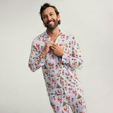 Saint Nicolas Men's Luxe Pajama Pant Set