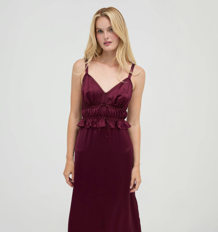 The Bonnie Dress -  Mulberry