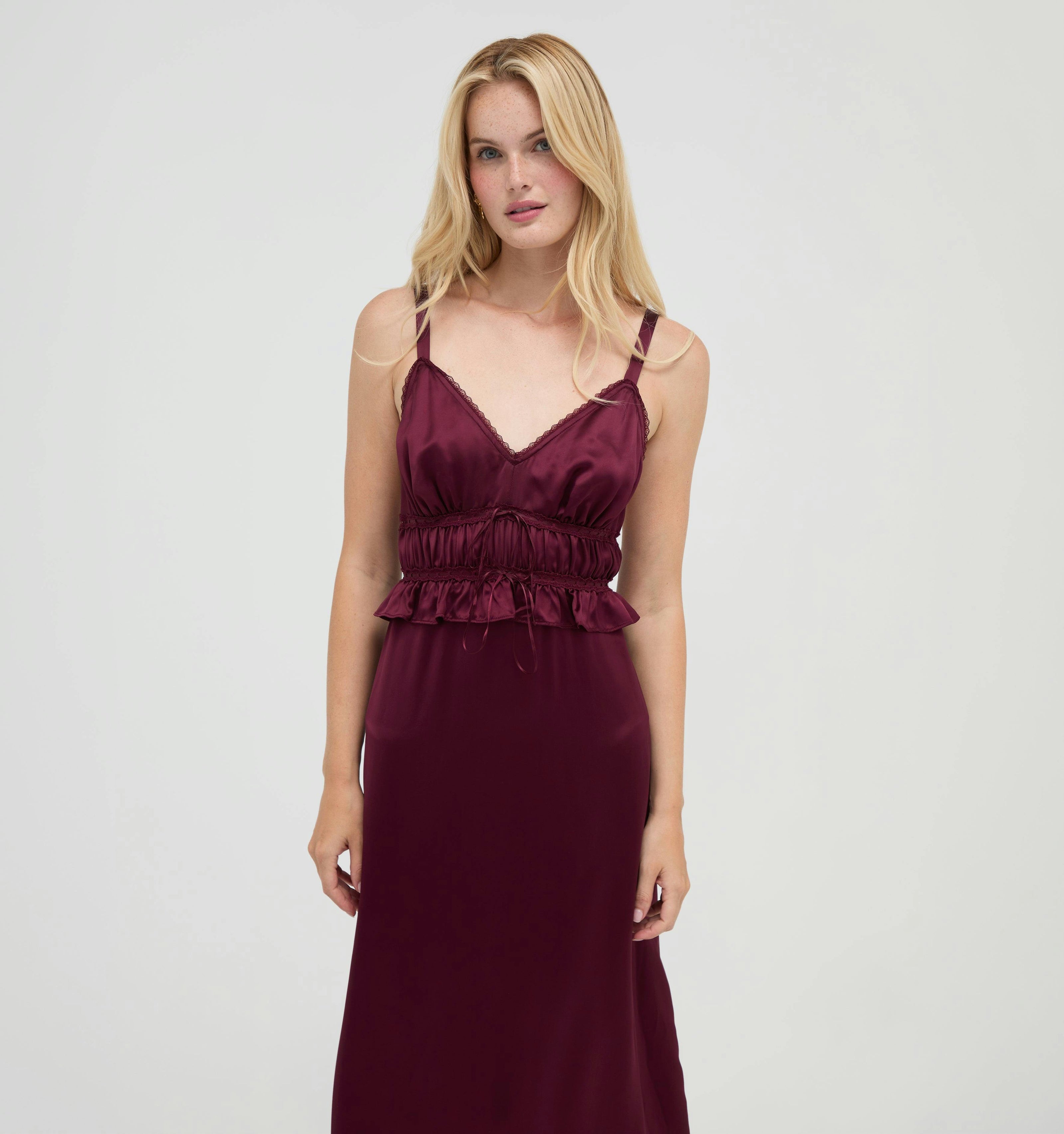 The Bonnie Dress -  Mulberry