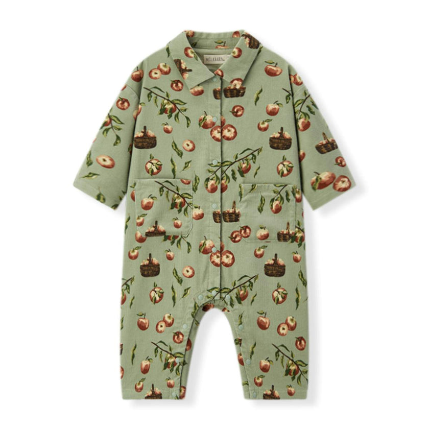 Apple Orchard Corduroy Snap Jumper