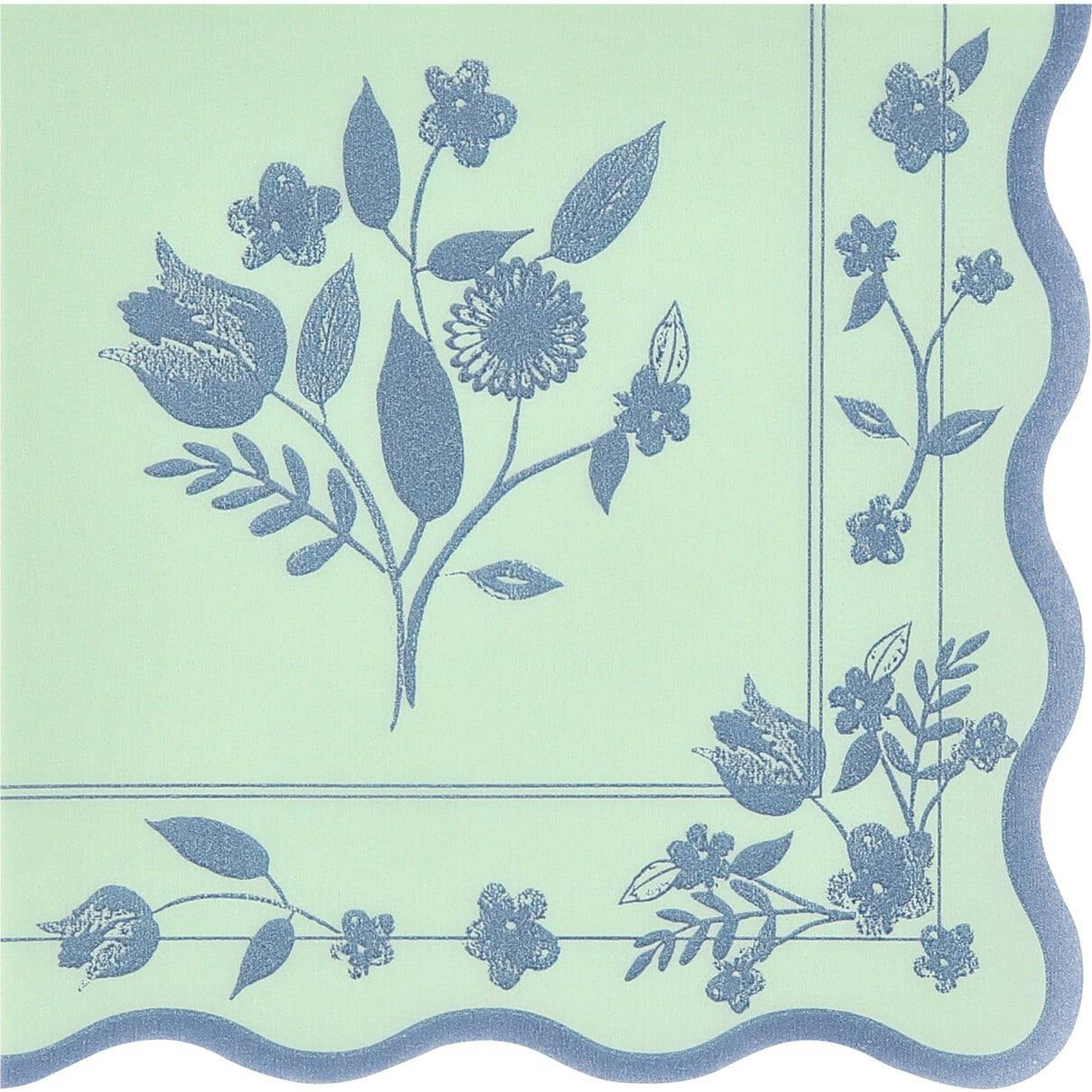 Vintage Botanical Small Napkins