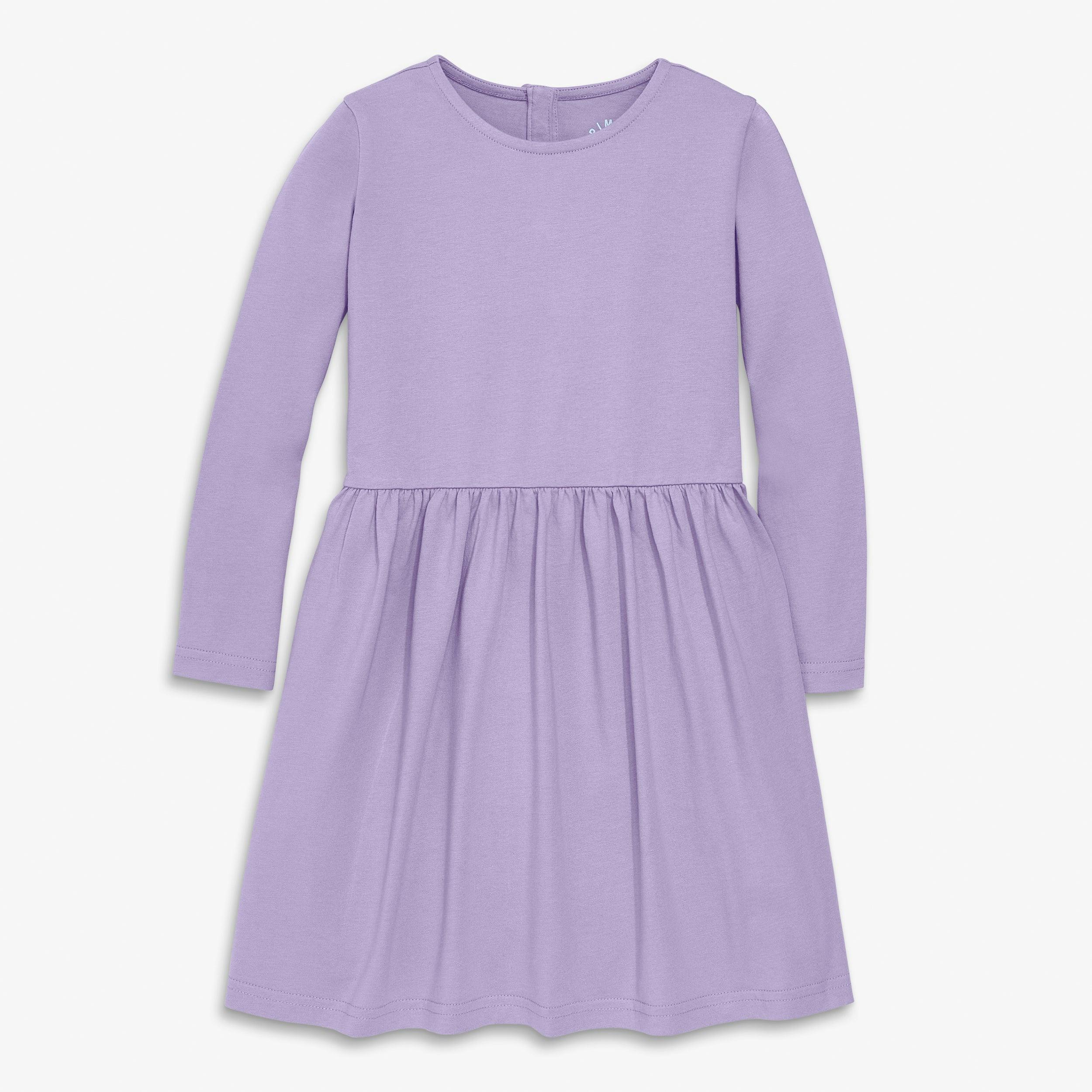 Kids long sleeve perfect pocket dress