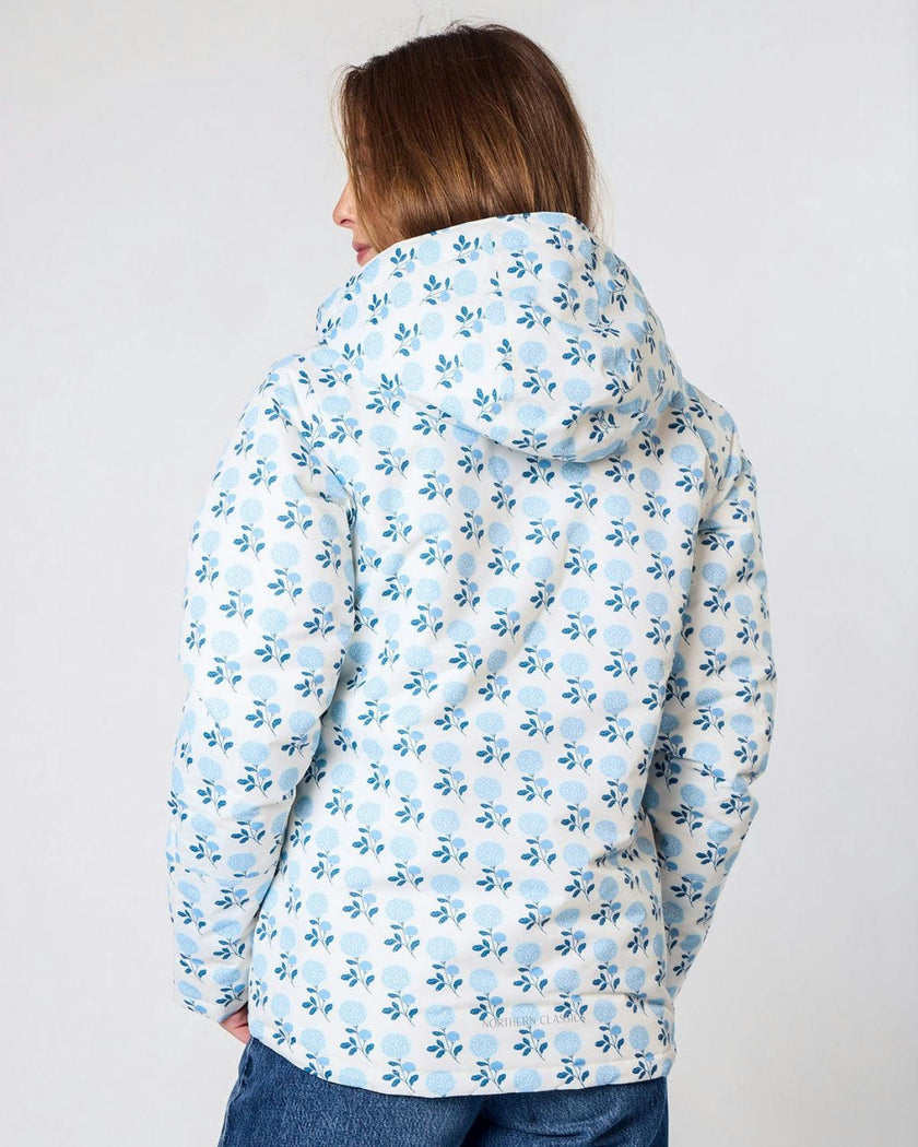 Women's Winter Coat in Hydrangea