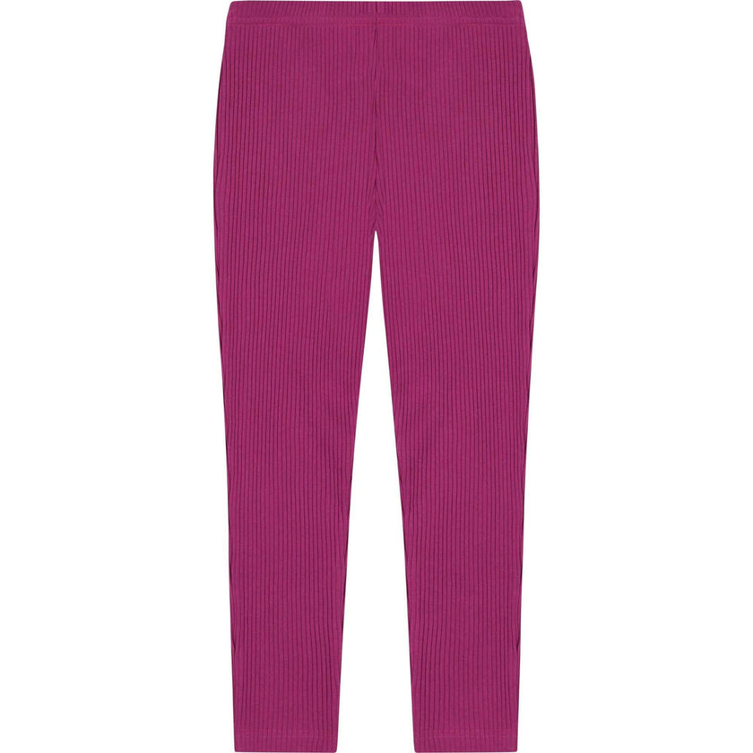 Leggings Ribbed Knit, Pink