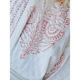 Block-Printed Cotton Women'S Robe