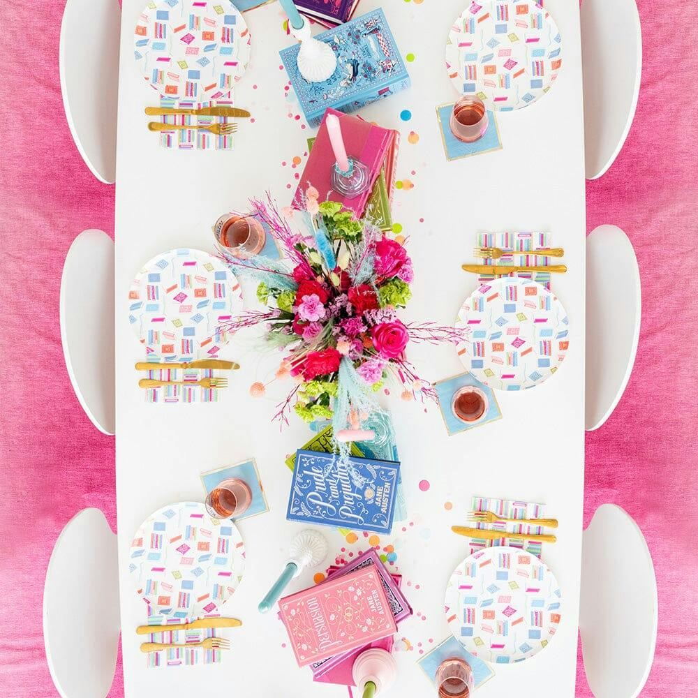 Book Club Dinner Plates