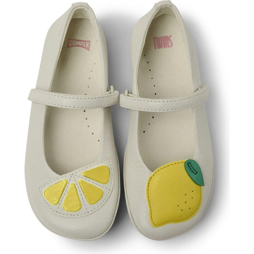 Twins Ballerinas, White