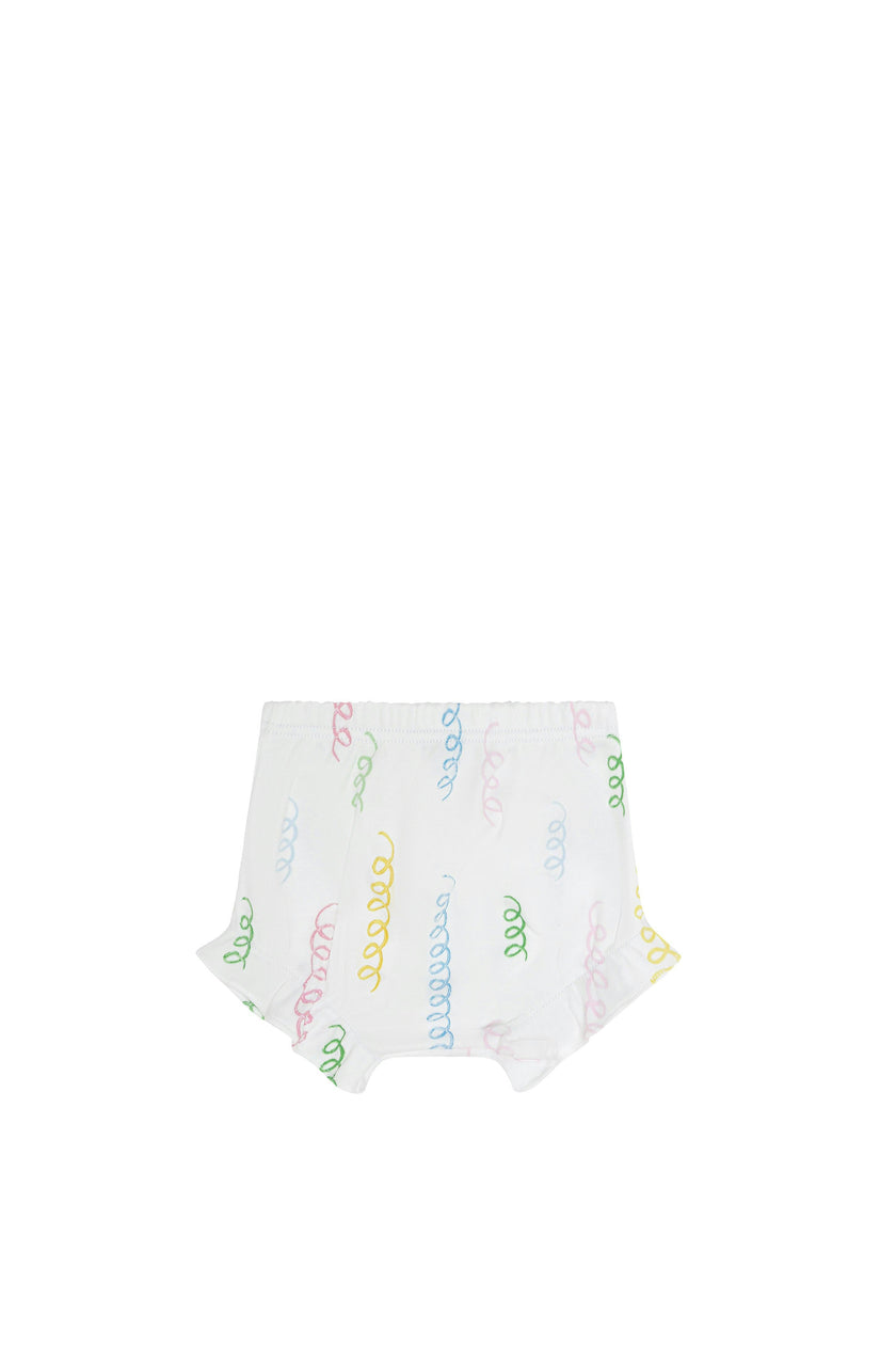 Spirals Print Onesie Set