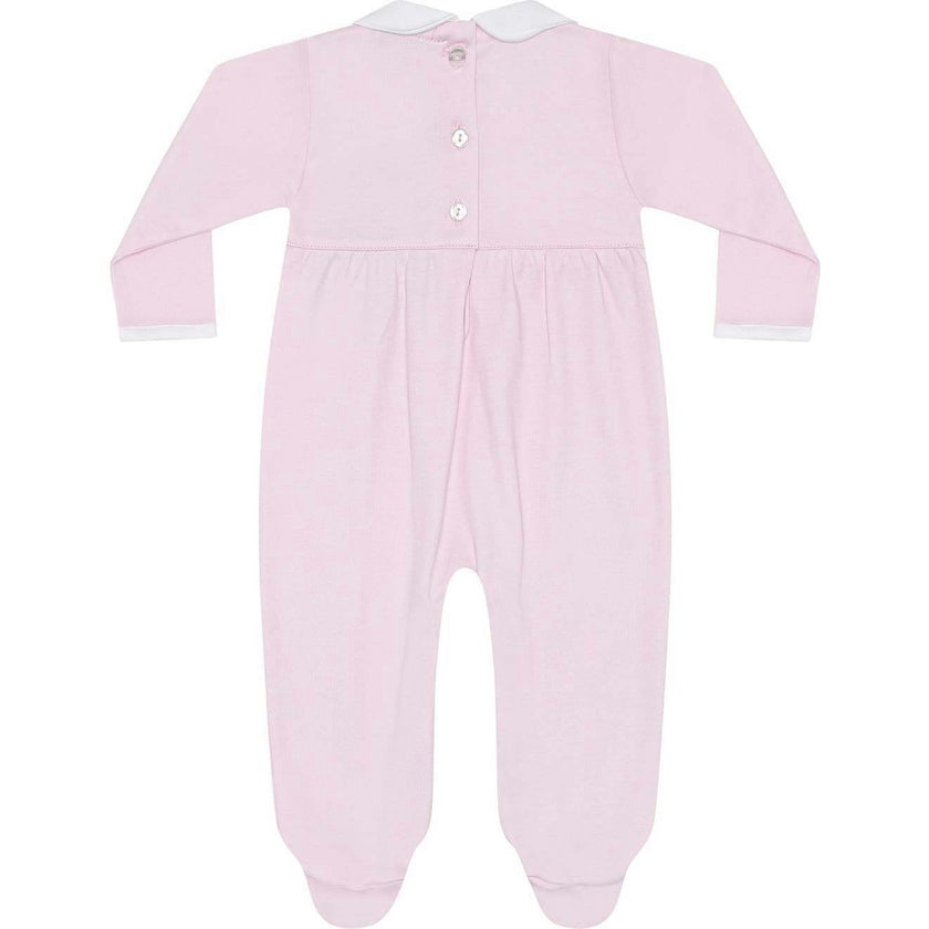 Signature Smocked Girls Footie