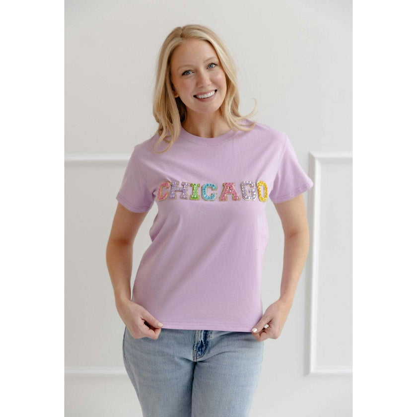 Women's Rainbow Chicago Gems T-shirt