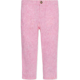 Linen Suit Pant, Pink