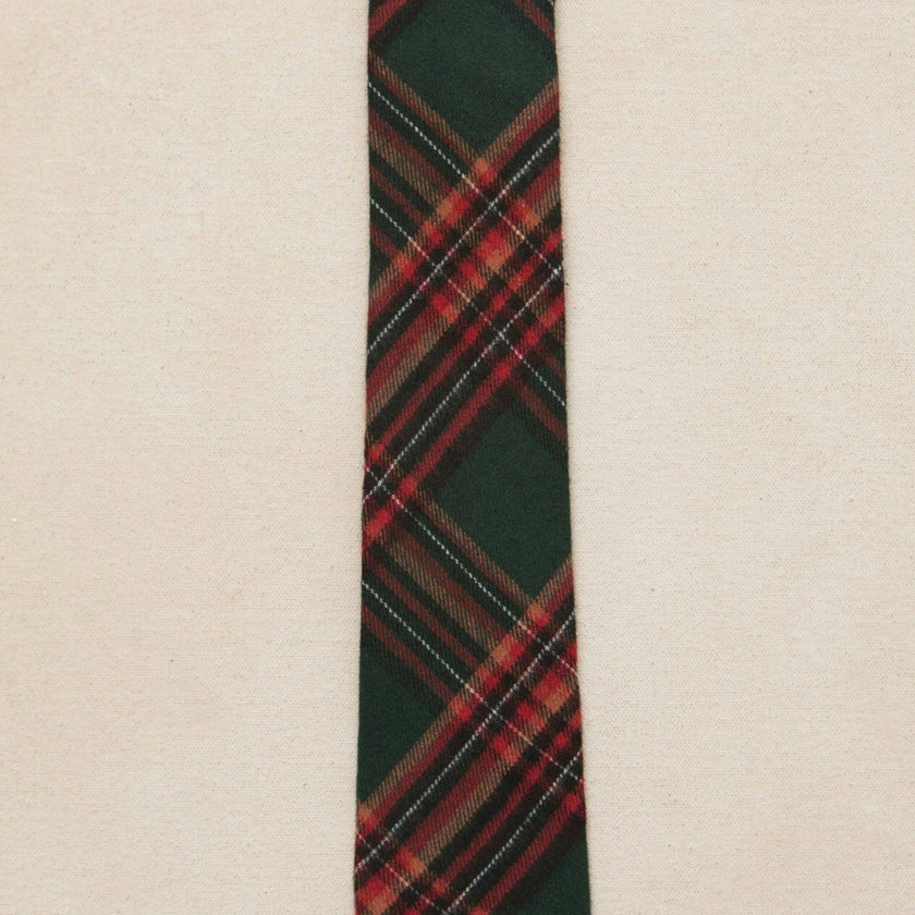 Ties in Evergreen Plaid