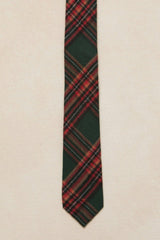 Ties in Evergreen Plaid
