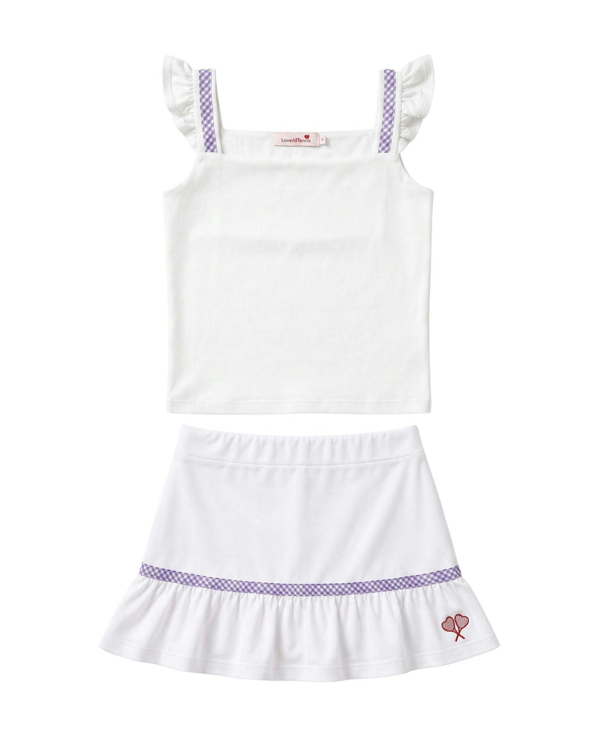 Love All Littles Doris Resort Tennis Top