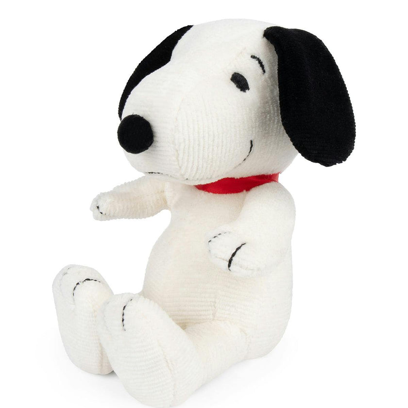 Plush PEANUTS SNOOPY Mini Corduroy Cream in Giftbox 7"