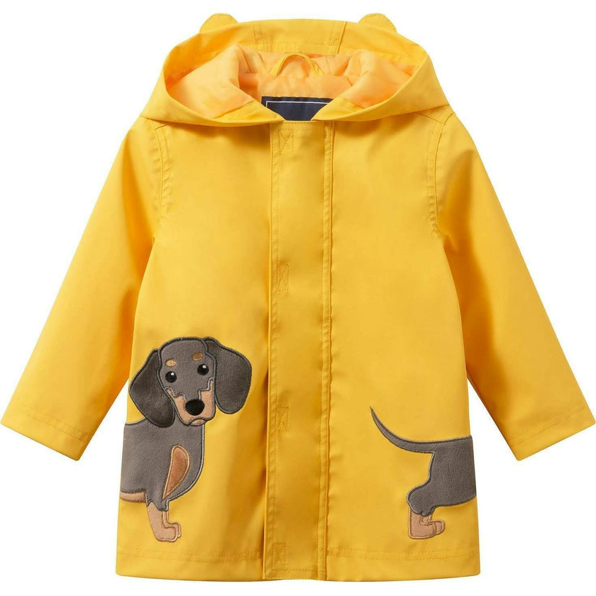 Infant (9-24M) Boys Raincoat | Yellow Dog Applique