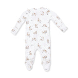 Explorer Puppy Blue - 2 Way Zipper Footie