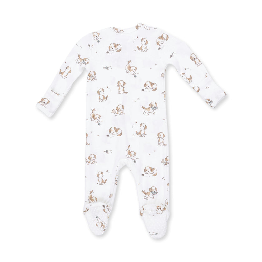 Explorer Puppy Blue - 2 Way Zipper Footie