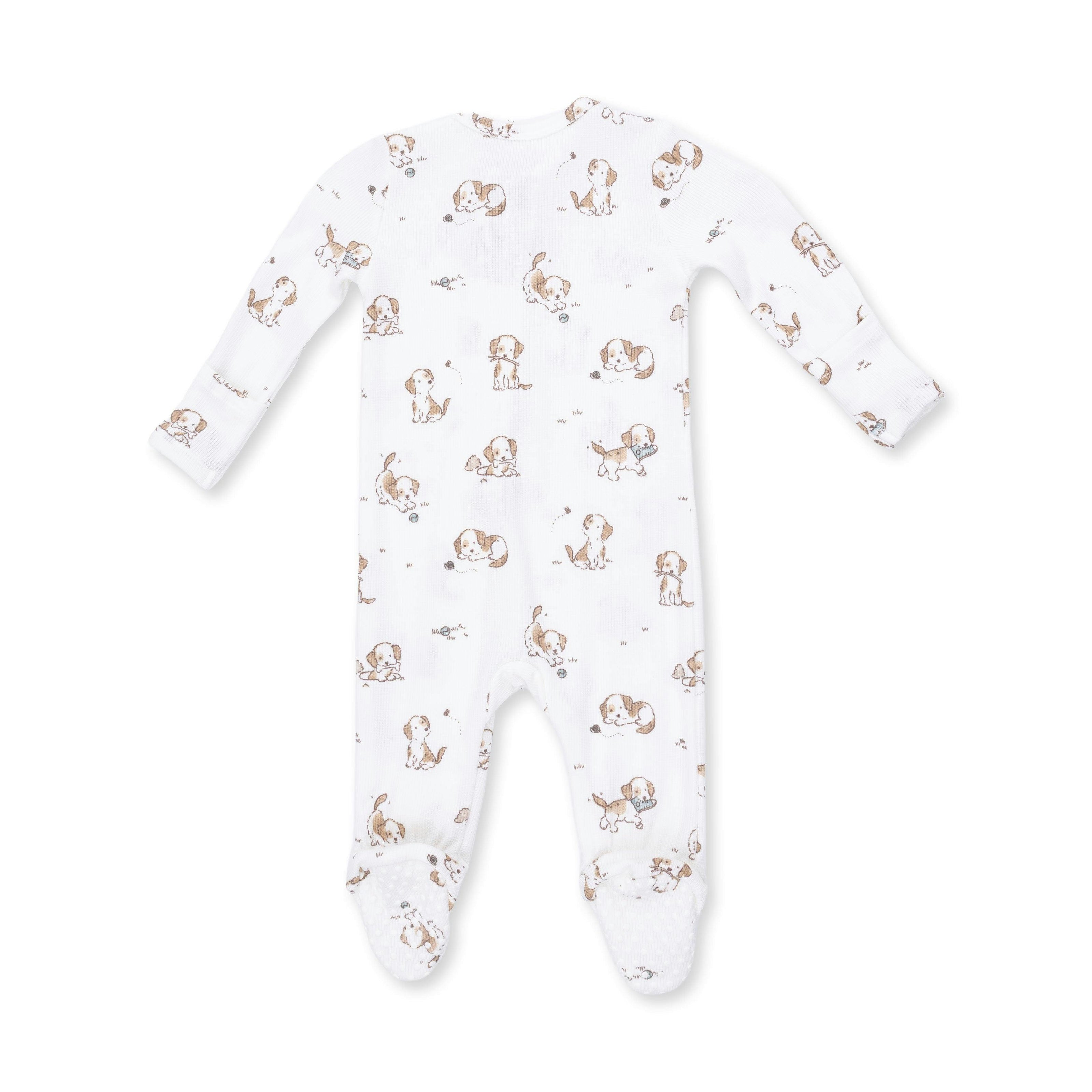 Explorer Puppy Blue - 2 Way Zipper Footie