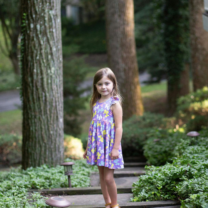 Racer Back Twirly Dress in Balloon Animals