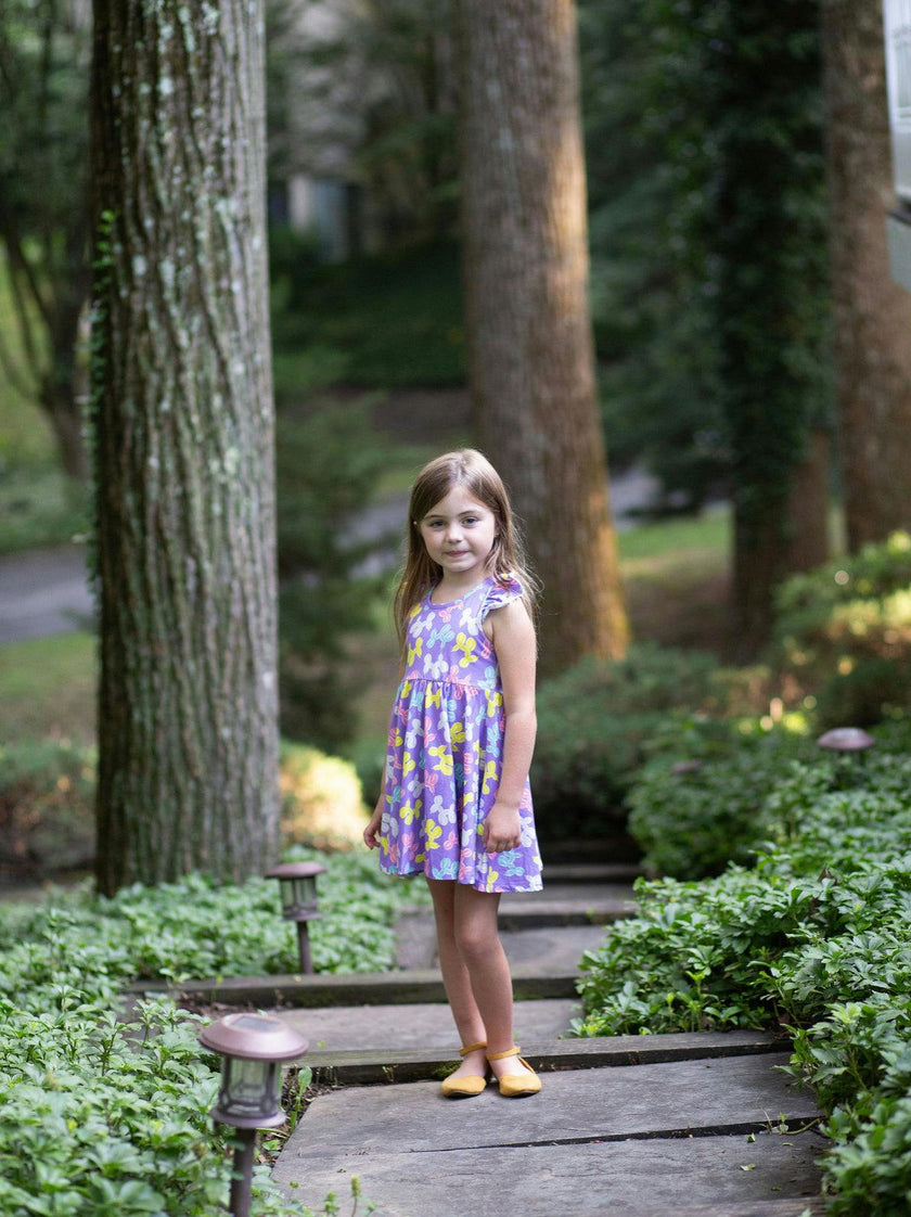 Racer Back Twirly Dress in Balloon Animals