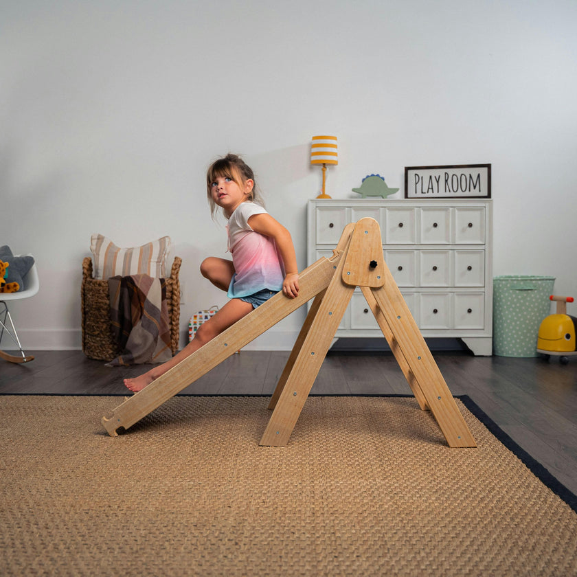 Hazel | Pikler Triangle, Slide & Rocker Set