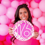 Milestone Sweet 16 Dessert Plates