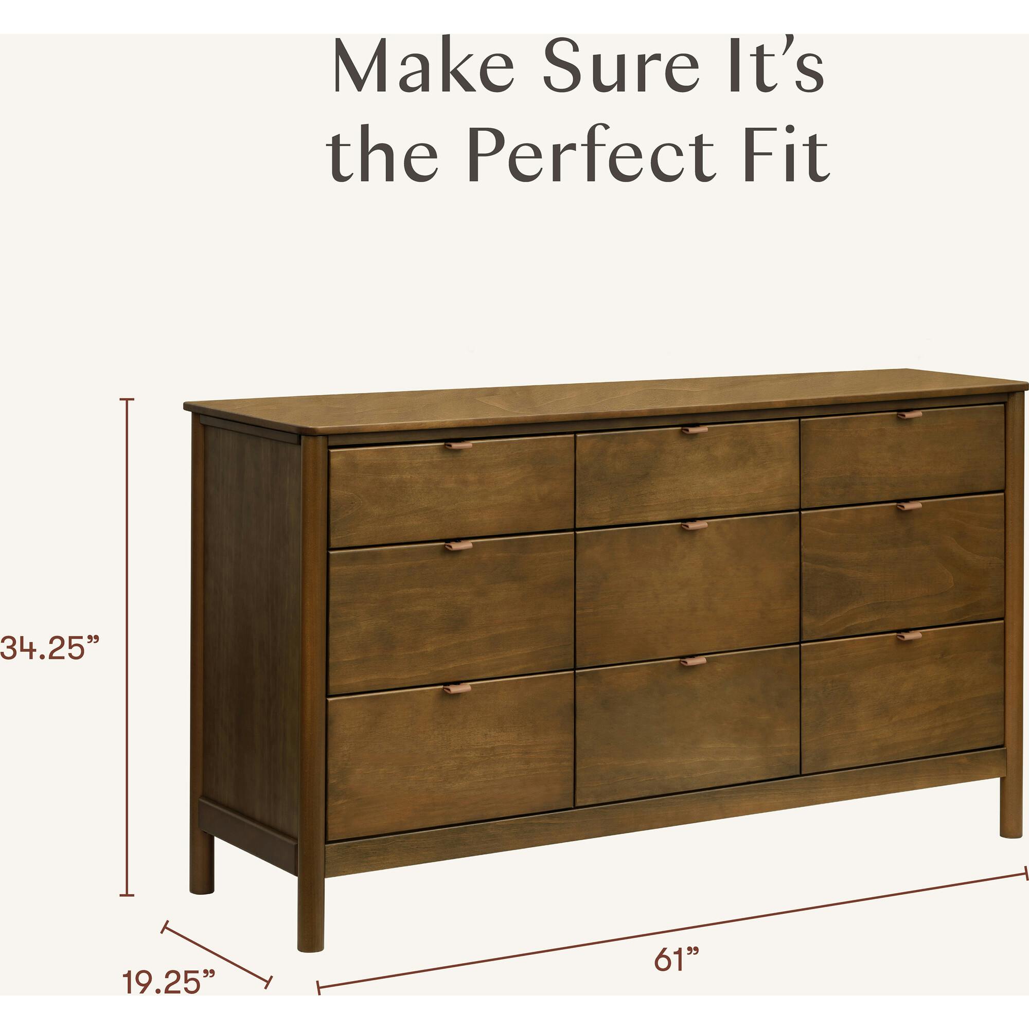 Bondi 9-Drawer Extra Wide Assembled Dresser (61