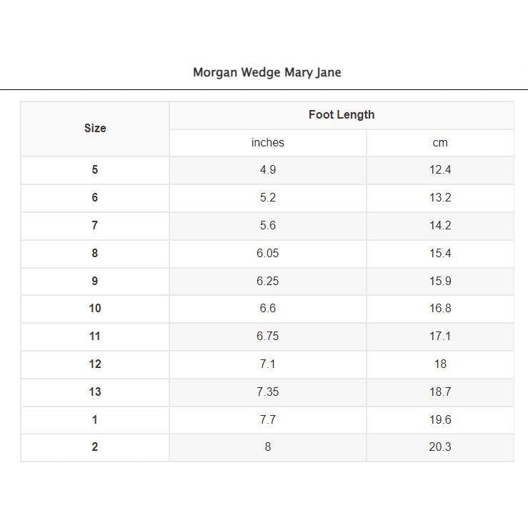 Morgan Wedge Mary Jane