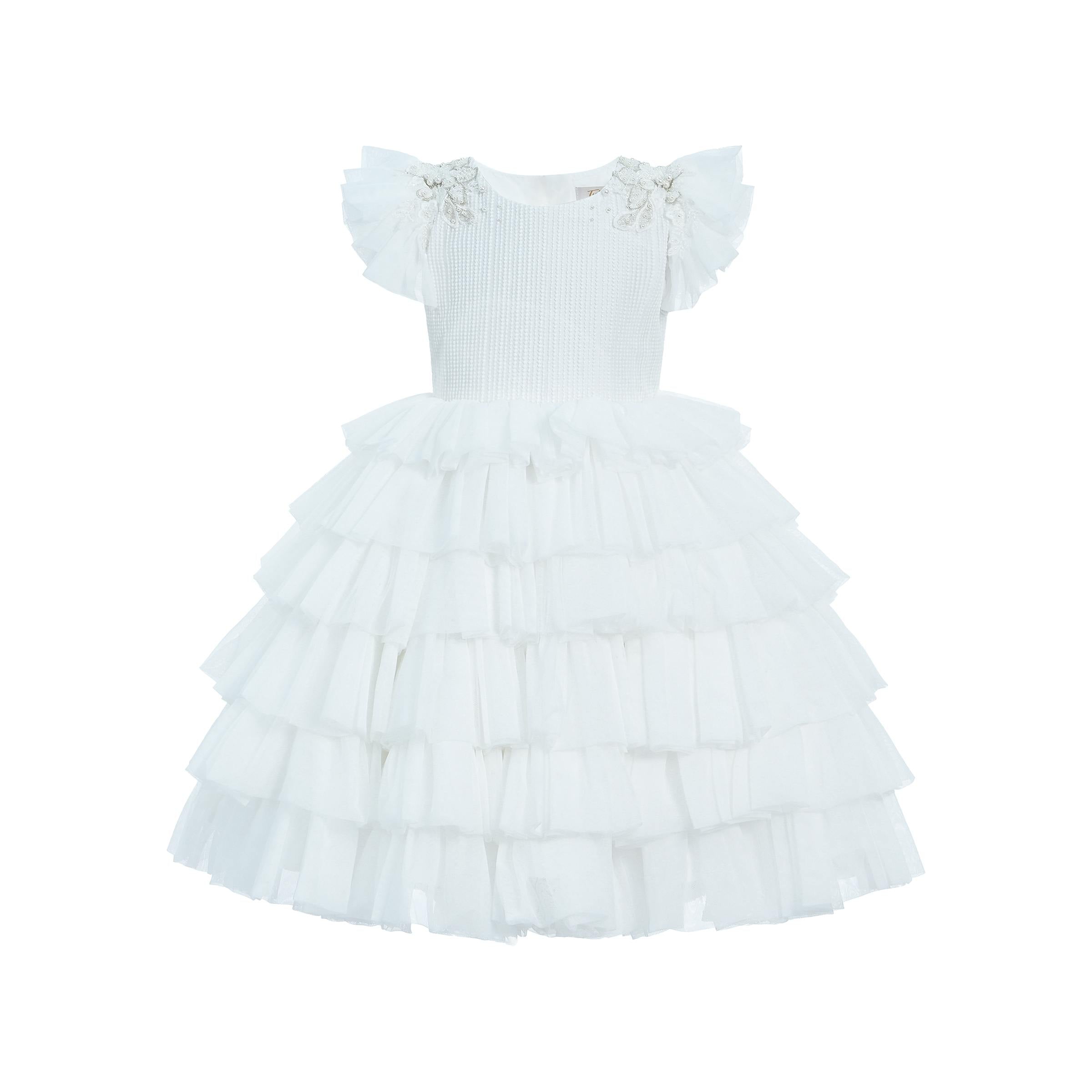 White Elrose Dress