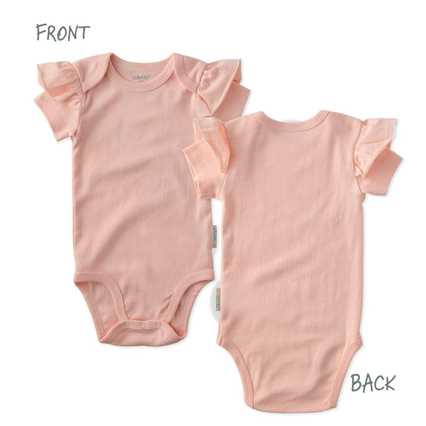 RORY 10-Pack Short Sleeve Ruffle Bodysuits